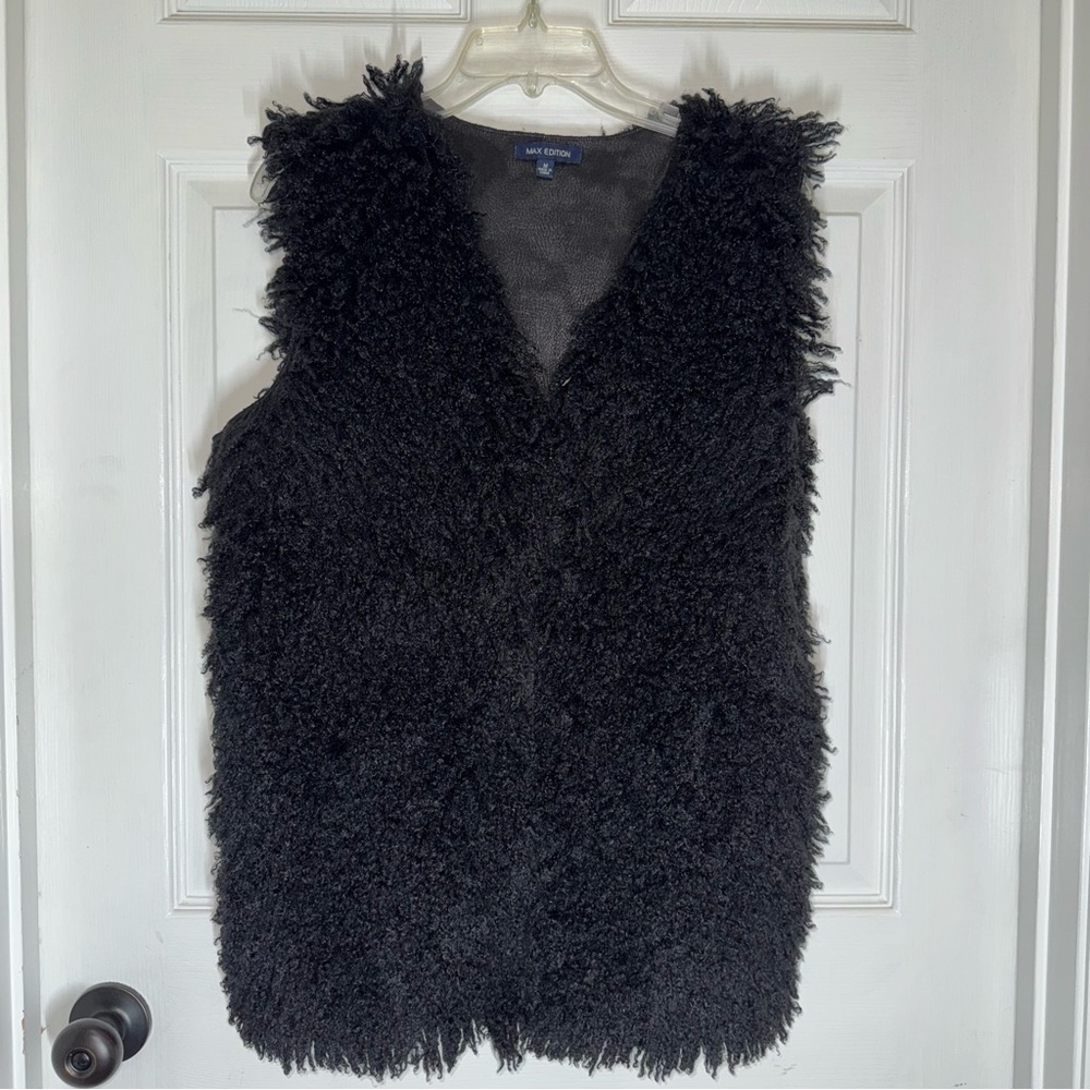 Max Edition Charcoal Textured Vest